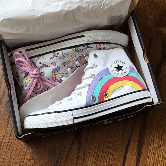 Converse Unicorns & Rainbows - Picture 1 of 11